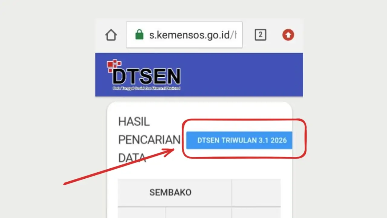 DTSEN TRIWULAN 3.1 2026